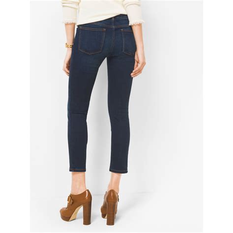 michael kors izzy jeans|michael kors izzy cropped skinny.